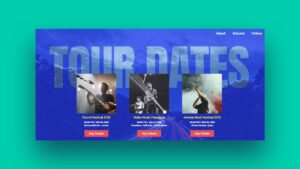 Beautiful Band Website Templates: Boost Your Online Presence with Striking Designs