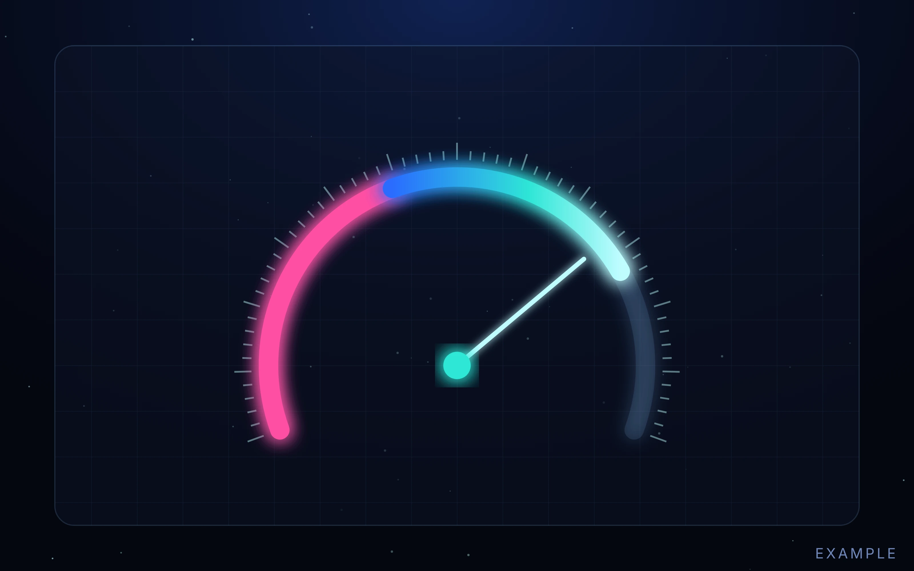 Loudness preservation graphic: a loudness gauge reaching the target level